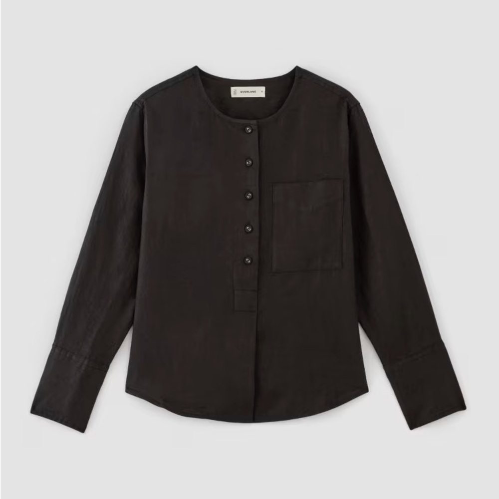 Everlane The Linen Popover Shirt